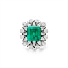 RichandRare-BLACK-EMERALD, ENAMEL AND DIAMOND RING